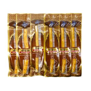 6-pack natuurlijke plantentanden miswak-sticks - vacuüm verpakt traditionele mondverzorging takjes met kruidnagelsmaak voor frisse adem - Product Image 1