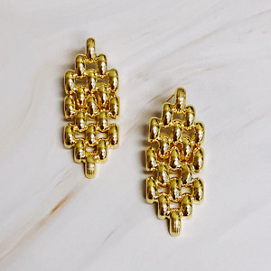 Pendientes de Cadena con Encanto de Chica Urbana - Product Image 6