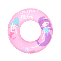Bouée gonflable pour enfants en PVC écologique certifiée CE, flotteur de piscine en forme de beignet, requin, sirène, marque Sunshine