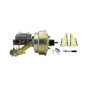 Zinc Chrome Noir 8 "Double Booster Conversion pour 1964-1972 GM A-body Camaro Disque Tambour Fonte Double Bail Aluminium Flat Top - Product Image 4