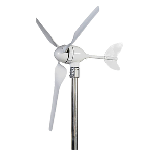 Гибридный ветрогенератор 12/24В 400Вт для дома: питание для телевизора, вентиляторов, освещения. Ветряная турбина 400Вт. - Product Image 1