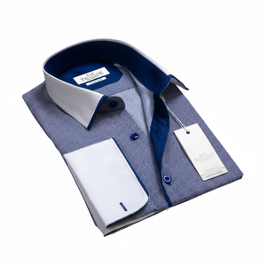 ดอกไม้สีฟ้า,เสื้อที่กำหนดเองเสื้อ - Product Image 2