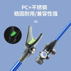 ที่วางคันเบ็ดแบบปลดเร็ว ติดตั้งด้านหลัง ทำจากโลหะ รองรับคันเบ็ดแบบหมุนได้หลายทิศทาง สีแดง น้ำเงิน ดำ - Product Image 5