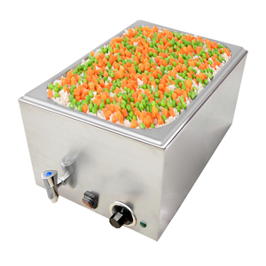 SUNMAX Commercial 1200W Comptoir professionnel en acier inoxydable Bain <span class=keywords><strong>Marie</strong></span> pour la restauration et les restaurants - Product Image 6