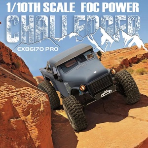 SJY-EX86170 PRO RGT CHALLENGER FOC Brushless 2.4G 4WD/2WD Camion RC électrique télécommandé en métal pour tout-terrain avec câble USB - Product Image 6