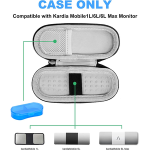 กระเป๋าใส่เครื่องตรวจคลื่นไฟฟ้าหัวใจแบบ ECG  แบบสั่งทำจากโรงงาน  กระเป๋าใส่เครื่องวัดอัตราการเต้นของหัวใจ ที่เก็บของเหมาะสำหรับกล่องใส่ยา - Product Image 4