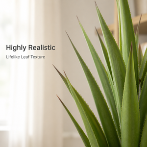 Planta Artificial de Sisal de 170 cm, Árbol de Yucca Artificial Realista, <span class=keywords><strong>Agave</strong></span> Artificial de Hoja Perenne, Sin Necesidad de Riego, Decoración para el Hogar, Oficina, Sala de Estar - Product Image 2