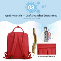 Sacs d'école en gros d'usine, sacs à dos étudiants modernes en tissu Oxford imperméable, pochette pour ordinateur portable, logo personnalisé, pas cher