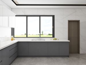 Mueble de Cocina Lineal de Estilo Moderno, Simple y Elegante, Diseño Personalizable para Hogares Modernos - Product Image 3