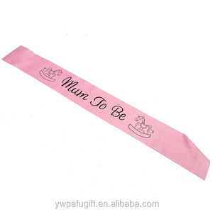Baby Shower Party Multicolor <b>Mum</b> <b>to</b> <b>Be</b> Sash - Product Image 2