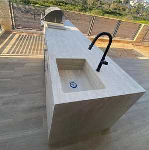 Nicocabinet Tùy Chỉnh Màu Đen Nhôm Cắm Trại Thép Không Gỉ BBQ Độ Bóng Cao Với Hoàn Chỉnh Thiết Bị Nhà Bếp Ngoài Trời - Product Image 2