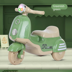 Nuovi bambini <span class=keywords><strong>moto</strong></span> elettrico 1-3 anni bambino Scooter a tre ruote bambini scivolano per evitare ribaltamento. - Product Image 2