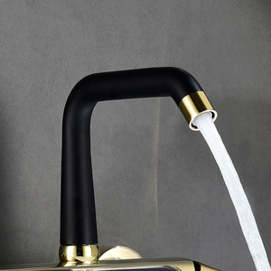 Modern Brass Shower Single Handle Wall <b>Mount</b> Chrome Ceramic Rain <b>Spray</b> HD-188 Shower - Product Image 4