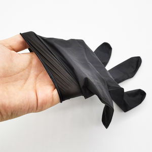 2025 Best Seller Factory Price EN455 EN374 EN21420 Disposable Black <strong>Nitrile</strong> <strong>Gloves</strong> - Product Image 5
