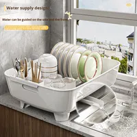 Étagère de rangement multifonctionnelle pour vaisselle et bols, en plastique PP durable, de type rectangulaire, non pliable, pour la cuisine, de la marque Xing You
