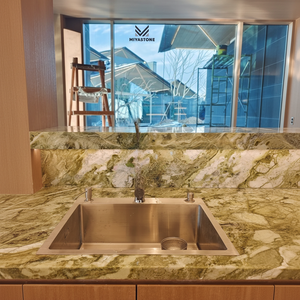 Panel de Pared de Mármol Natural para Muebles de Exterior, Bancos de Jardín, Mostradores de Bar junto a la Piscina, Mesas de Patio, Elementos de Paisajismo - Product Image 1