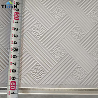 Panneaux de 60x60 Dalles De Platre Plafond Pvc Gypse Dalles de plafond