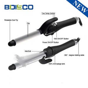 Bdisco Hair Curler 360 Degree Rotating Cable With Mist Function For Home Use - Product Image 1