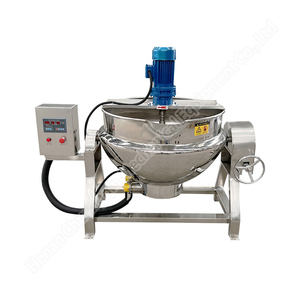 Soup Kettle <b>Electric</b> Cooking Kettle For Jam <b>Jacketed</b> Kettle Gas - Product Image 1