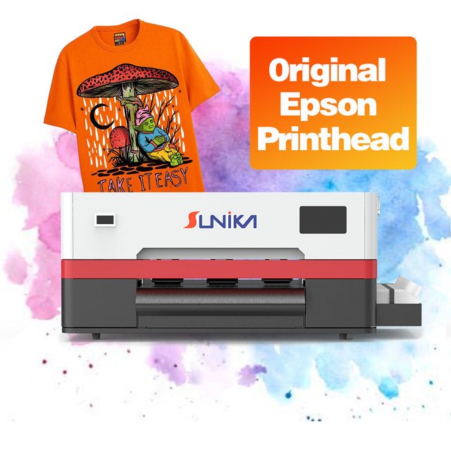 Brand New EPSON F1080 XP600 13-Inch A3 DTF Inkjet Roll-to-Roll Printer Digital Multifunctional Automatic A4 A1 A5 Print Pigment