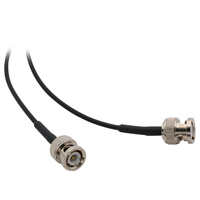 Câble coaxial RG174 en alliage de cuivre plaqué argent, polarisé verticalement, BNC mâle-mâle, pour extension RF et connexion de signal d'antenne