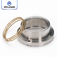 Pièces d'équipement laser optique ZPLASER D37-F150/200 Assemblage de lentilles de focalisation et de collimation pour BM06K