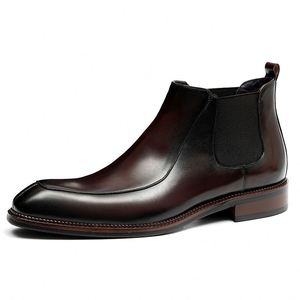 Nouvelles Chaussures de Conduite en Cuir Véritable pour Hommes, Style Tendance, Imperméables et Respirantes, Idéales pour le Bureau et les Occasions Décontractées, Grandes Tailles 37-46 - Product Image 5