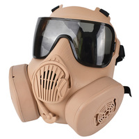 Masque de protection oculaire tactique Shero, anti-vent, pour le tir, masque facial complet, masque à gaz