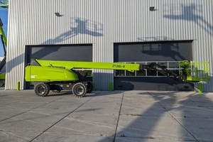 견고한 리프팅 장비 ZT26J 28.7m <span class=keywords><strong>300kg</strong></span> 4륜 구동 자주식 디젤 산업용 텔레스코픽 AWP 고소작업대 - Product Image 6