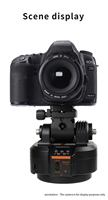 ZIFON YT2000 Control remoto eléctrico giratorio panorámico Pan Tilt AI seguimiento inteligente y función de transmisión en vivo compatible con 2kg