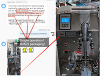 Machine d'emballage et de remplissage automatique sans effort pour sachets de glace, pochettes d'eau, bâtonnets glacés et parfums