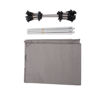 Nouvelle arrivée : Lit de camping moderne en alliage d'aluminium, pliable, réglable en hauteur, portable, pour une personne