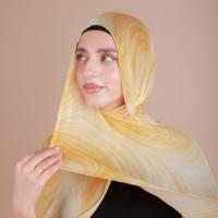 Hijab Modal Estampado Personalizado al por Mayor de Fábrica OEM ODM con Logotipo, Hijab Modal Suave y Transpirable para Mujeres Musulmanas, Certificado BSCI