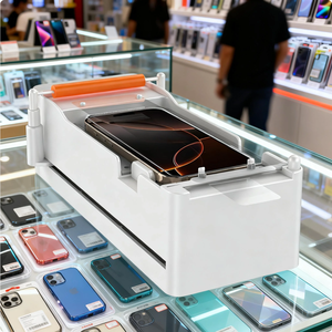 Protector de Pantalla de Vidrio Templado 9H <span class=keywords><strong>para</strong></span> Teléfono Móvil, Fácil Instalación, Resistente a la Suciedad, Sin Burbujas, con Herramienta Aplicadora, Venta al Por Mayor de Fábrica - Product Image 4