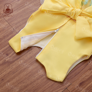 Vendita calda Pretty Baby Abito Della Ragazza di Compleanno Abiti Da Sposa Carino Ragazza di Fiore Dei Bambini Del Vestito Da Partito Per 12 Mesi 1 Anno vecchia Ragazza - Product Image 4
