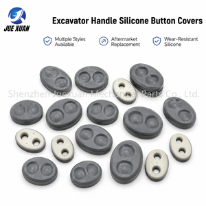 Cubiertas de Silicona de Alta Calidad para Botones de Joystick de Excavadora <span class=keywords><strong>KATO</strong></span>, Repuestos de Botones de Goma para Palanca de Operación, 1 Año de Garantía - Product Image 2