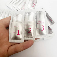 Sachet Lash Lift Cair 0.8ml Label Pribadi Grosir 10 Sachet Per Kotak Perlengkapan Perming Bulu Mata & Pengangkat Alis Curl Alami