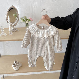 Baby Strampler 2026 Frühling Ausgehkleidung Super Niedlicher Krabbelanzug Modischer Kleinkind-Prinzessinnen Langarm-Body Overall - Product Image 1