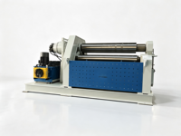 Machine de cintrage de tôles hydraulique à quatre rouleaux CNC automatique W12-40x2500 pour le formage en une seule opération de tôles métalliques, acier au carbone et acier inoxydable