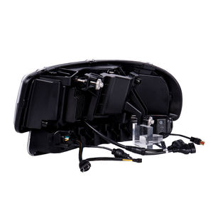 Fari a LED per GMC Sierra 1500 2500 HD 3500 1999-2007, Gruppo Ottico con Alloggiamento Nero e Lente Trasparente, Lato Sinistro + Destro - Product Image 5