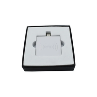 Lector USB RFID TK4100 EM4100 ABS de 125 KHz para teléfonos con distancia de lectura de hasta 8 cm e interfaz Mini USB