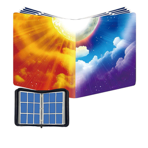 <span class=keywords><strong>Classeur</strong></span> de cartes à collectionner séparateur EVA 4 poches grande capacité avec fermeture éclair <span class=keywords><strong>Classeur</strong></span> de cartes Pokémon - Product Image 6