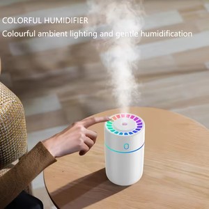 Mini Air Humidifier USB Electric <b>Aroma</b> <b>Diffuser</b> Essential Oil Purifier Aromatherapy Mist Maker Lights for Car Home Bedroom - Product Image 2