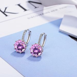 หยูอิง RTS มอยส์ซาไนต์สีชมพูแฟนซี ขนาด 3 มม. ถึง 10 มม. เพชรกลมสีชมพูสังเคราะห์คุณภาพเยี่ยมสำหรับทำเครื่องประดับ - Product Image 6