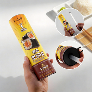 Caja de Tubo para Sushi para Tiendas Minoristas, Suministro de Fábrica, con Papel de Aluminio en el Interior - Product Image 3