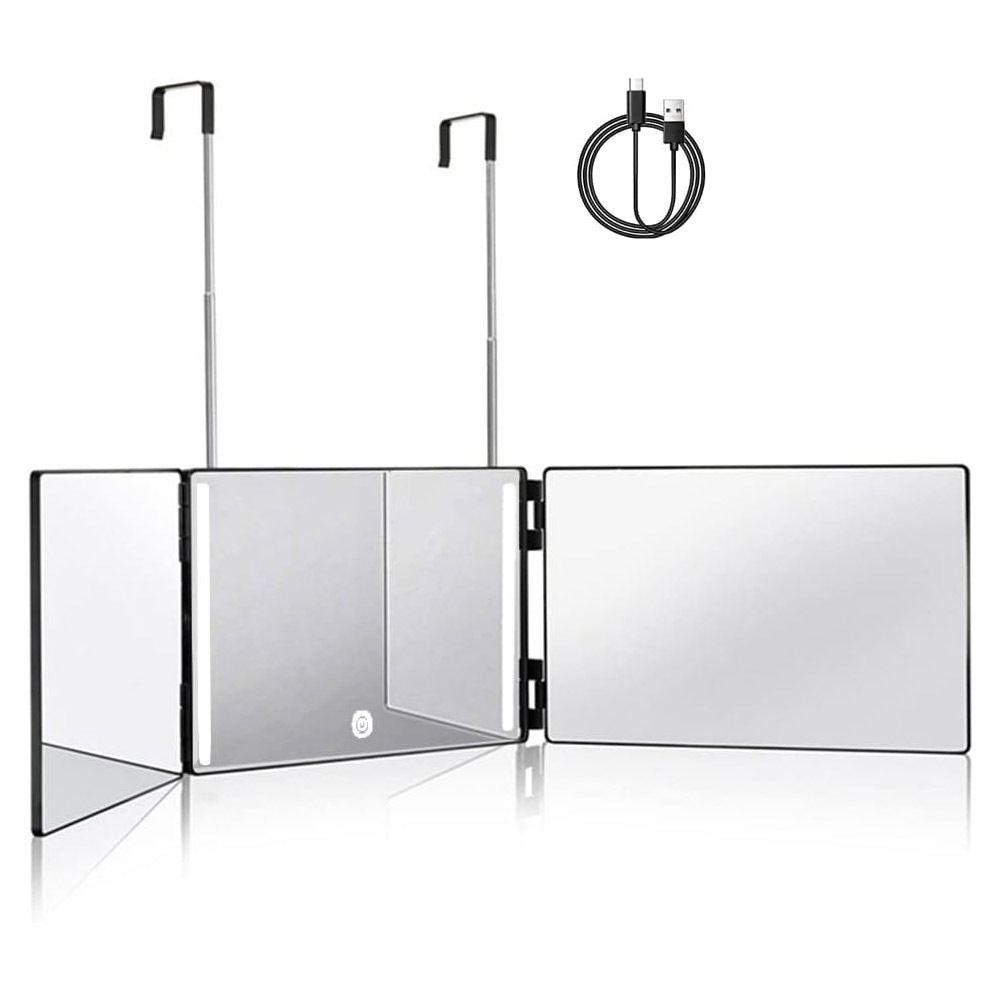 สีดำ- USB พร้อมไฟ