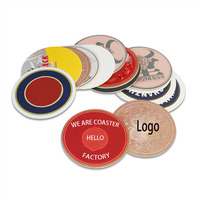 Sous-verres de bar en gros pour fournisseurs, personnalisés, imprimés, en carton et carton-pâte, absorbants, écologiques, style nordique