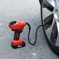 Heavy Duty Cordless Tire Inflator with Digital Display and Auto Stop LED Light