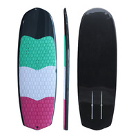 Planche de surf rigide en fibre de carbone EPS unisexe pour sports nautiques, planche hydrofoil non motorisée bidirectionnelle, planche de kitesurf – Offre spéciale