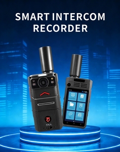 Caméra corporelle LTE 4G WiFi H.265 CMOS IP68 étanche SOS Interphone PTT Talkie-walkie Enregistreurs vidéo portables Urgence - Product Image 1